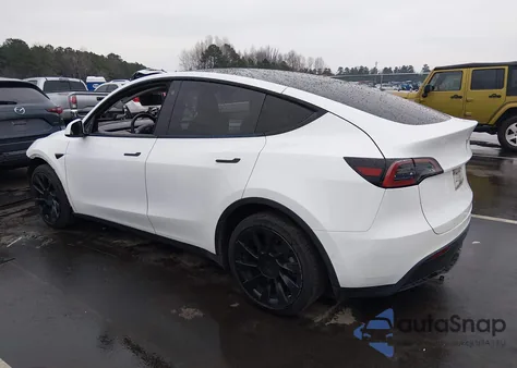2022 Tesla Model Y Long Range Dual Motor All-Wheel Drive from USA, damaged, VIN 7SAYGDEE4NF386864